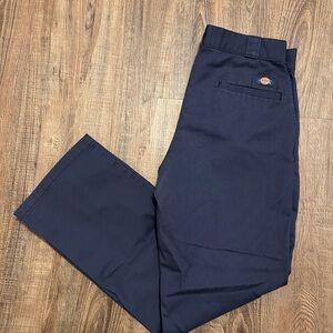 Dickies Men's Dark Blue Chinos